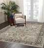 Grey Persian 3x5 Feet Machine Made Carpet