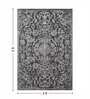 Grey Persian 3x5 Feet Machine Made Carpet