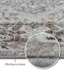 Grey Persian 3x5 Feet Machine Made Carpet