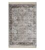Grey Persian 3x5 Feet Machine Made Carpet
