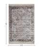 Grey Persian 4x6 Feet Machine Made Carpet