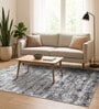 Grey Persian 4x6 Feet Machine Made Carpet