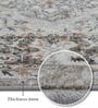 Grey Persian 4x6 Feet Machine Made Carpet