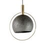 Riveria Grey Ceramic Hanging Light