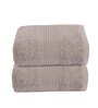 Grey Plain TC Cotton 2 Bath Towel