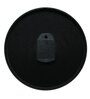 Grey Plastic 12-Inch Embossed Silent Numbers (Quartz Movement) Wall Clock