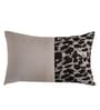 Grey Traditional Fabric 20 x 12 Inch Cushion Cover