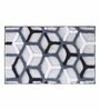 Grey Polyester 24X16 Inches Anti-Skid  Bath Mat