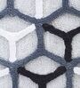 Grey Polyester 24X16 Inches Anti-Skid  Bath Mat