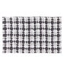Grey Polyester 24X16 Inches Anti-Skid  Bath Mat