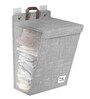Grey Polyester 3 Ltrs Laundry Basket