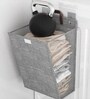 Grey Polyester 3 Ltrs Laundry Basket