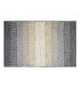 Grey Polyester 32X20 Inches Anti-Skid  Bath Mat