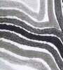 Grey Polyester 32X20 Inches Anti-Skid  Bath Mat