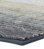 Grey Polyester 32X20 Inches Anti-Skid  Bath Mat