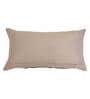 Grey Textured Polyester 22 x 12 Inches Cushion Cover
