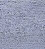 Grey Polyester Shaggy 5' x 3' Hand tufted Carpet