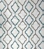 Grey Polyester Abstract 5ft Semisheer Eyelet (2 pc) Window Curtains