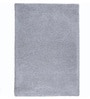 Grey Polyester Shaggy 9' x 6' Hand tufted Carpet