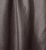 Grey Solid Polyester Blend 5 Ft Blackout Rod Pocket Window Curtain