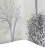Grey Polyester Light Filtering 5 Feet Eyelet Curtain (1 Piece)