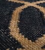 Grey Polyester Geometric 96 x 120 Inches Flat Weaves Dhurries