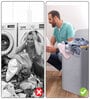 Grey Polyester Laundry Basket