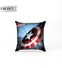 Grey Polyester Marvel 16x16 inches Reversible Kids Cushion (1 Pc)