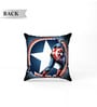Grey Polyester Marvel 16x16 inches Reversible Kids Cushion (1 Pc)