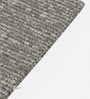 Dark Grey Textured Polyester 16 x 16 Inch Cushion Covers (Set of 5)