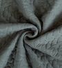Grey Polyester Solid 200 GSM Double Bed Comforter