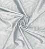 Grey Solid Polyester 7 Ft Semisheer Eyelet Door Curtains (Set of 2)