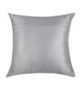 Grey Textured Polyester 16 x 16 Inches Cushion Covers (Set of 5)