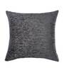 Grey Textured Polyester 16 x 16 Inches Cushion Covers (Set of 5)