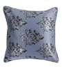 Grey Polyester Traditional 40x40 inches Cushion Covers Set of 5