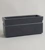 Grey Polymer 24 Inch Rectangular Planter