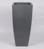 Grey Polymer Square Shaped Large Planter
