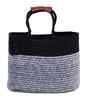 Grey Polypropelyene Braided Corsica Tote Basket/Bag