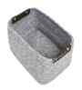 Grey Polypropelyene Braided Tri Color Storage Basket