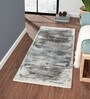 Grey Polypropylene 5 x 2 Feet Machine Bedside Runner