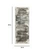 Grey Polypropylene 5 x 2 Feet Machine Bedside Runner