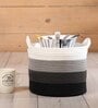 Grey Polypropylene 52 Ltr (1Pc) Storage Basket