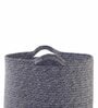Grey Polypropylene 52 Ltr (1Pc) Storage Basket