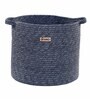 Grey Polypropylene 52 Ltr (1Pc) Storage Basket