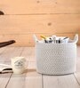 Grey Polypropylene 52 Ltr (1Pc) Storage Basket