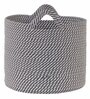 Grey Polypropylene 52 Ltr (1Pc) Storage Basket