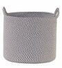 Grey Polypropylene 52 Ltr (1Pc) Storage Basket