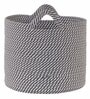 Grey Polypropylene 52 Ltr (1Pc) Storage Basket