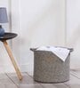 Grey Polypropylene 52 Ltr (3Pcs) Storage Basket