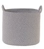 Grey Polypropylene 52 Ltr (3Pcs) Storage Basket